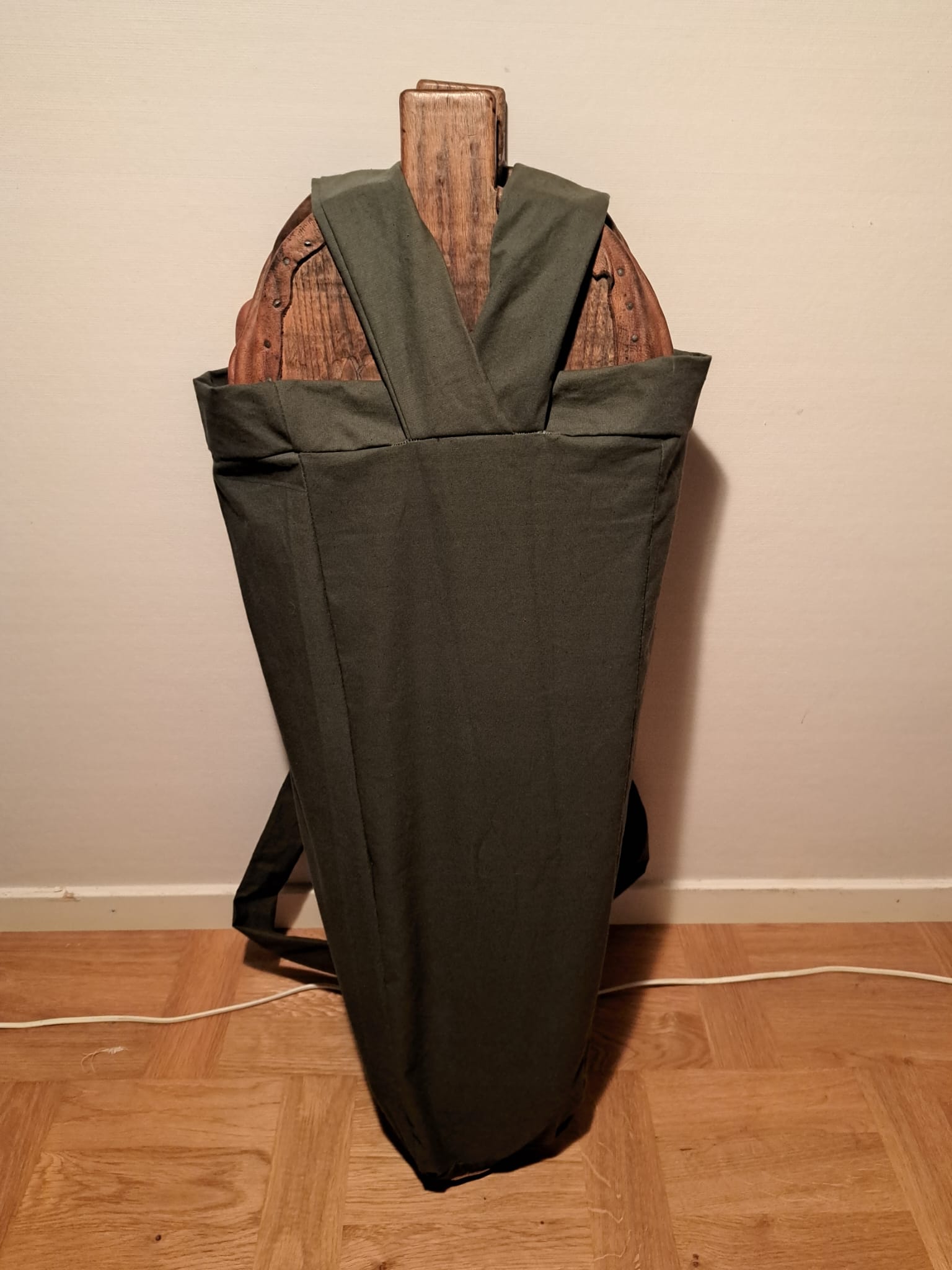 Back-side when finished