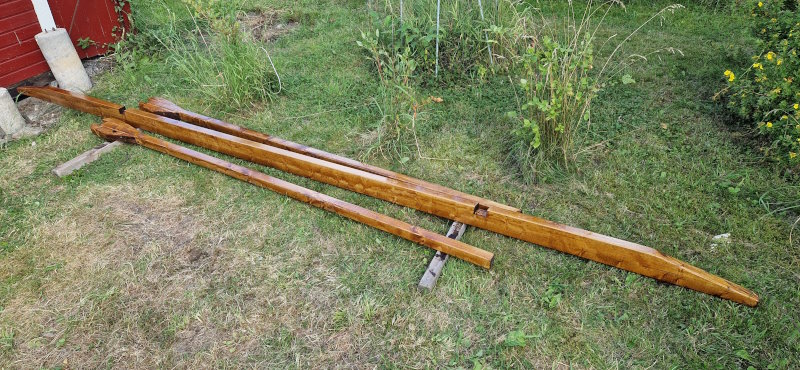 Timret slutligen tjärat