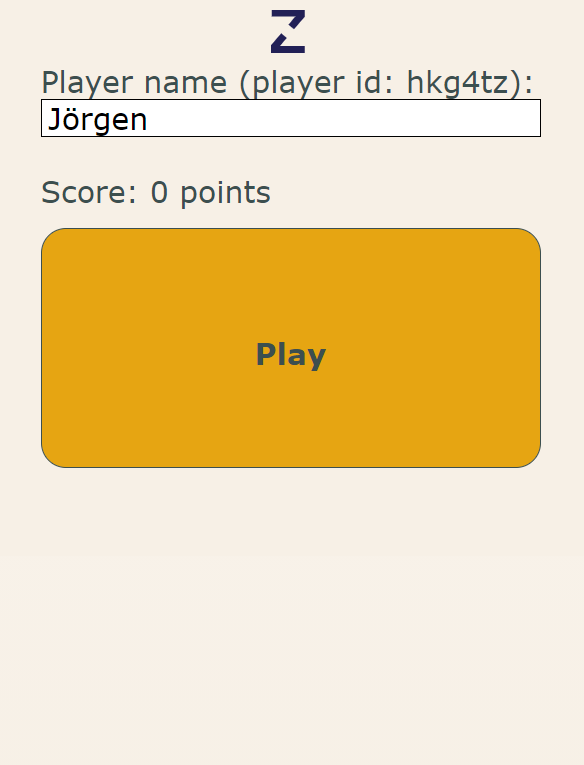 Mobilklient screenshot