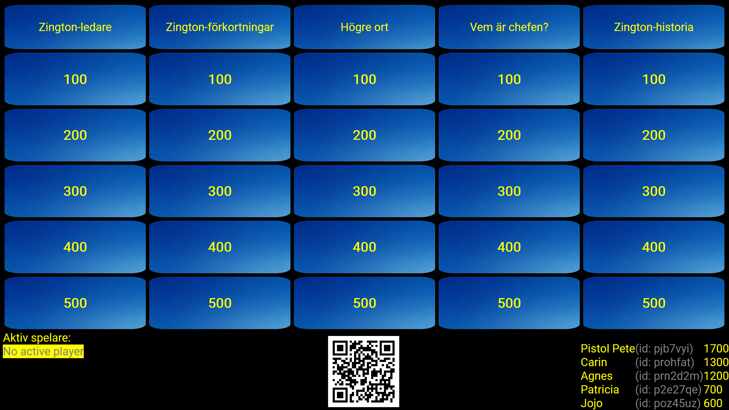 Spelplan